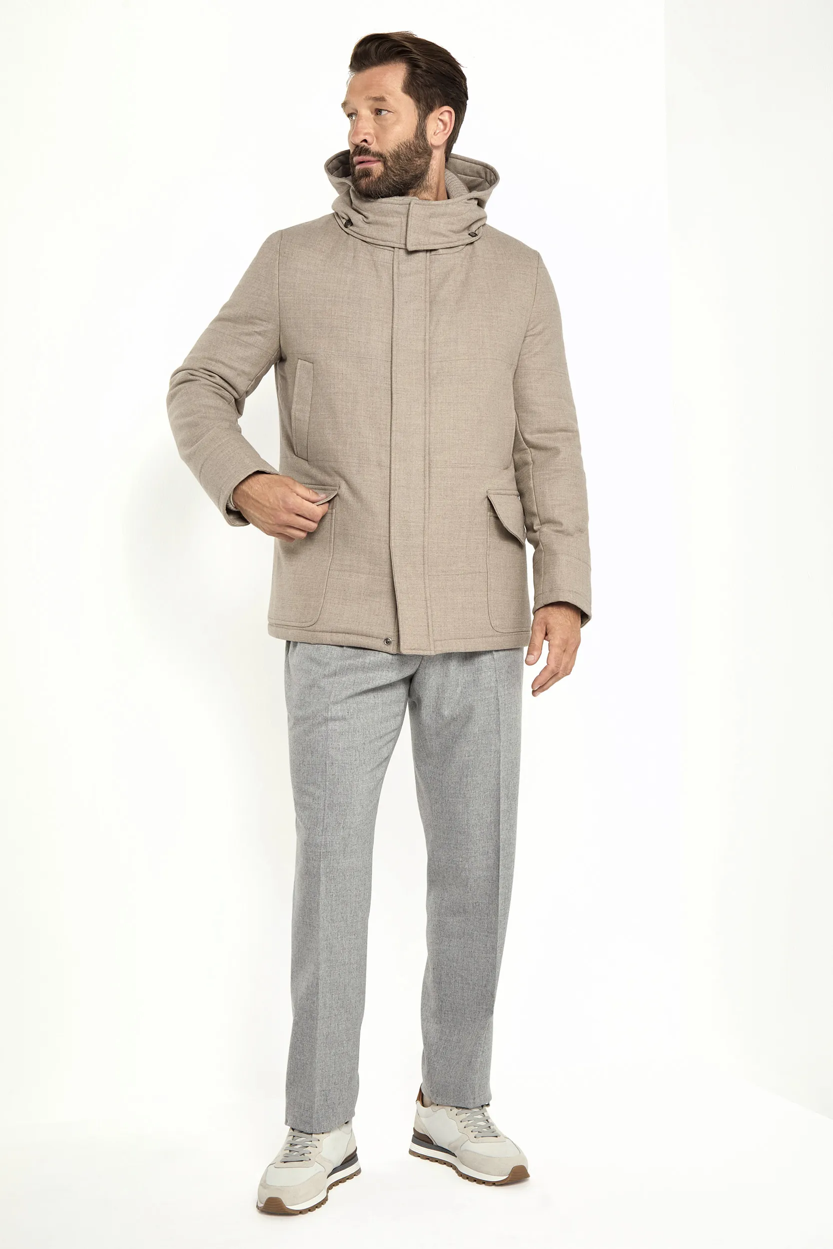 Beige parka – Made in Italy - Image 5