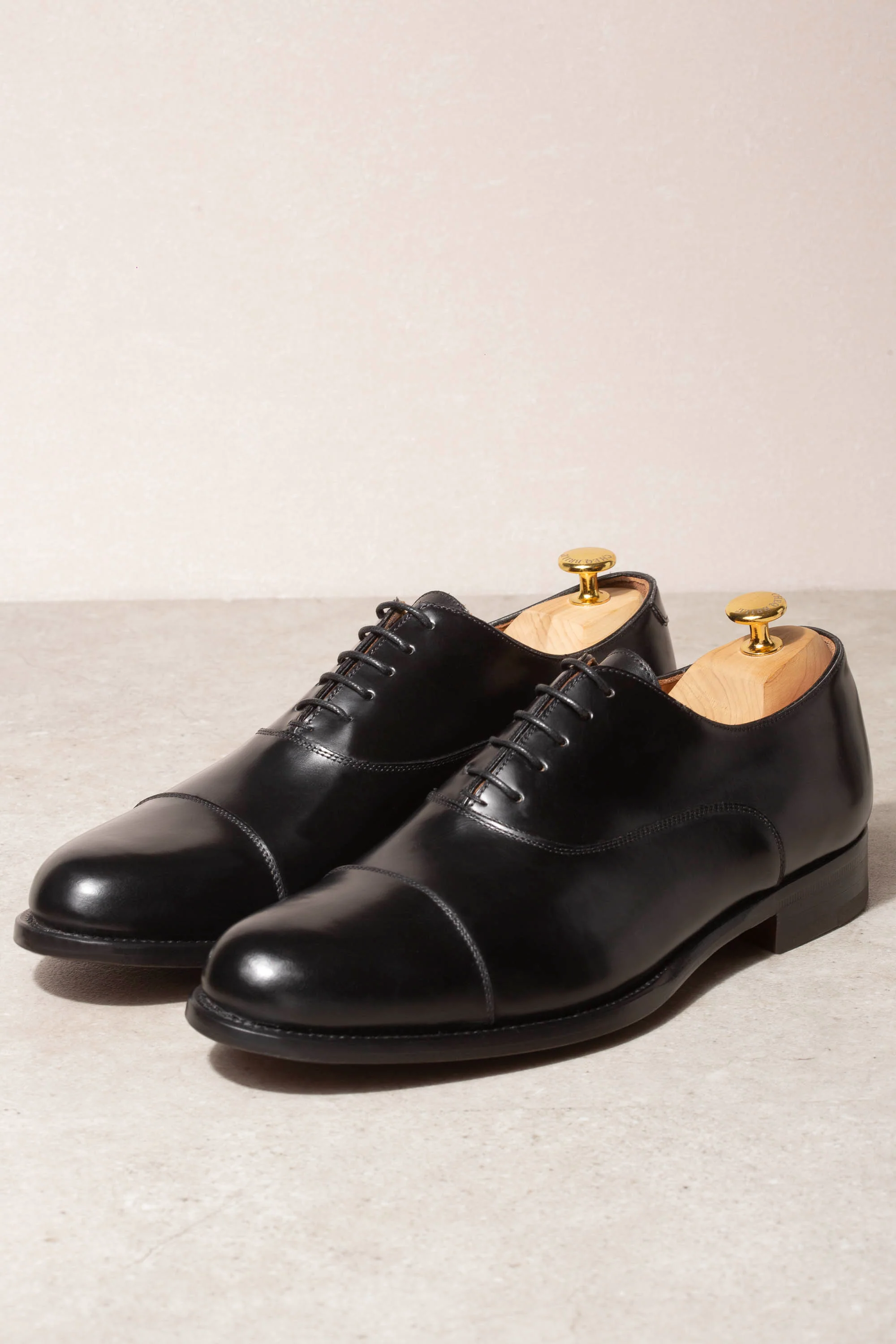 Black Tuxedo Oxfords - Made in Italy - Image 3