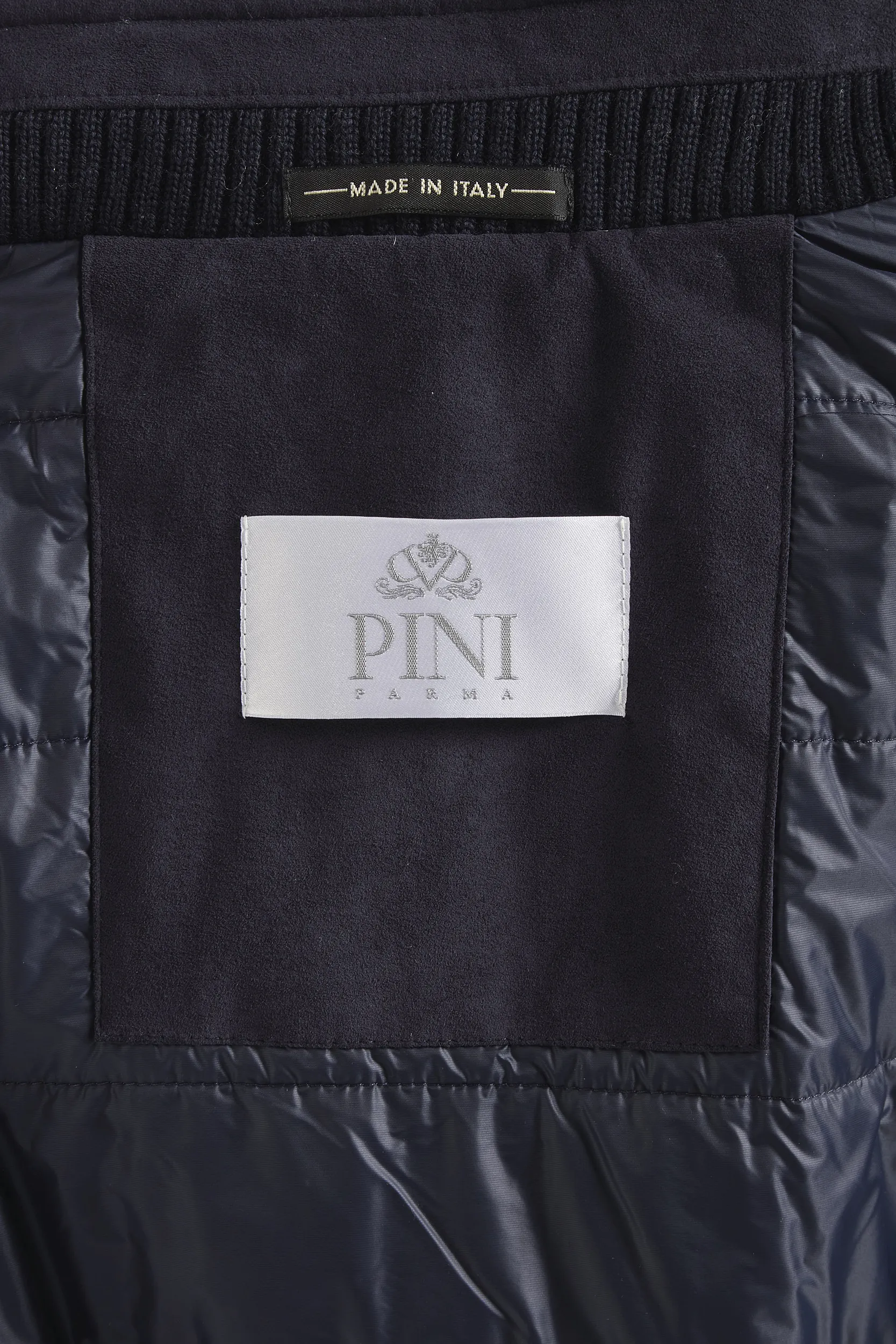 Blue hooded bomber - Made in Italy - Image 4
