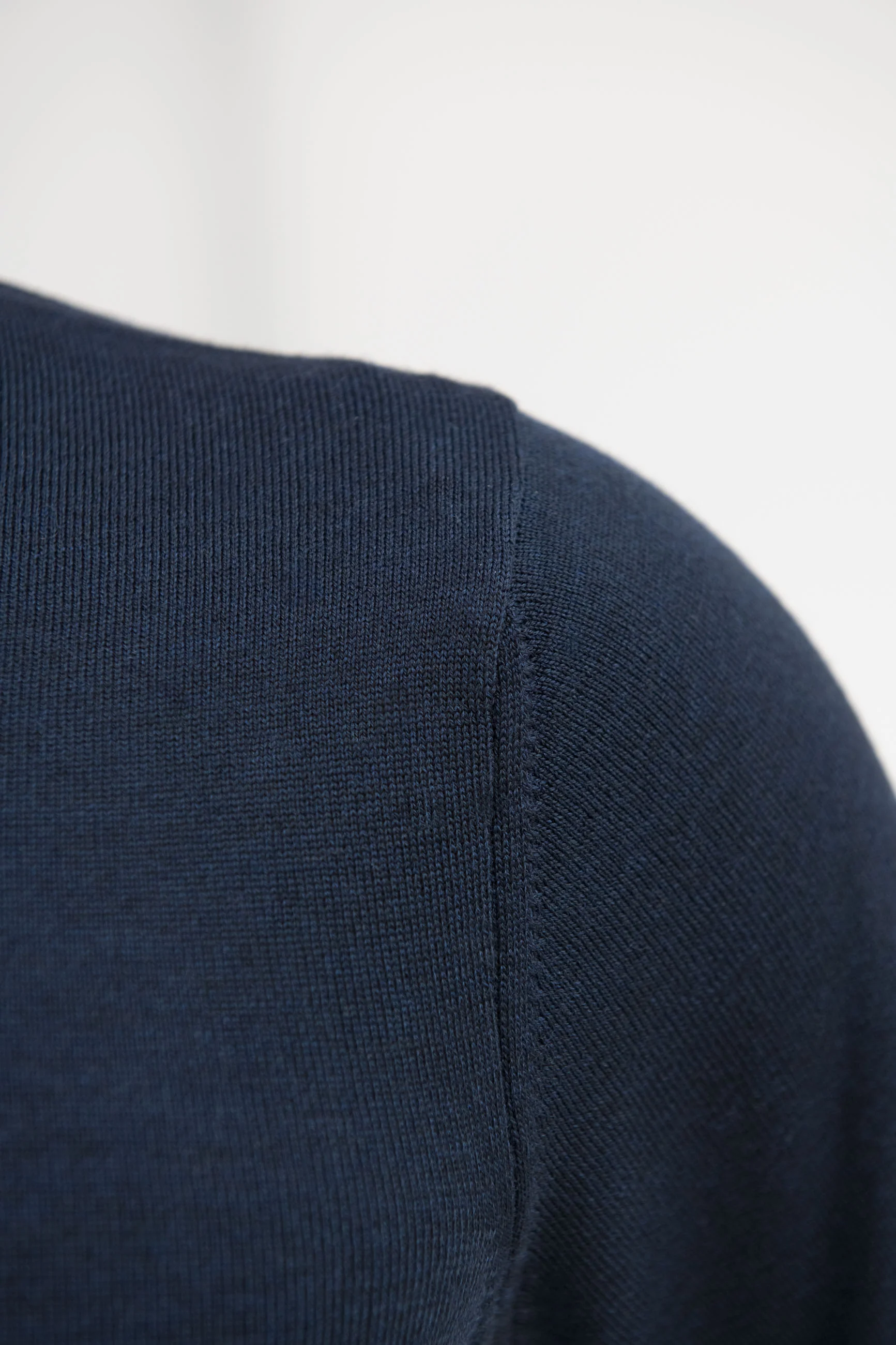 Blue Merino Turtleneck – Made in Italy - Image 4
