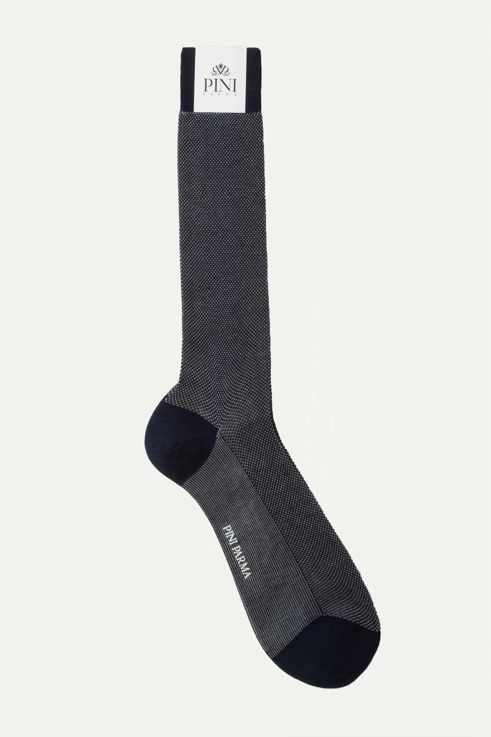 Blue patterned short socks - Made in Italy