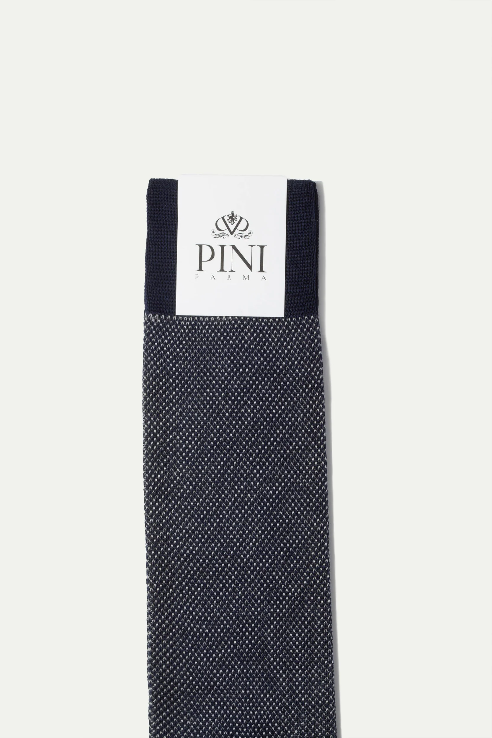 Blue patterned short socks - Made in Italy - Image 3