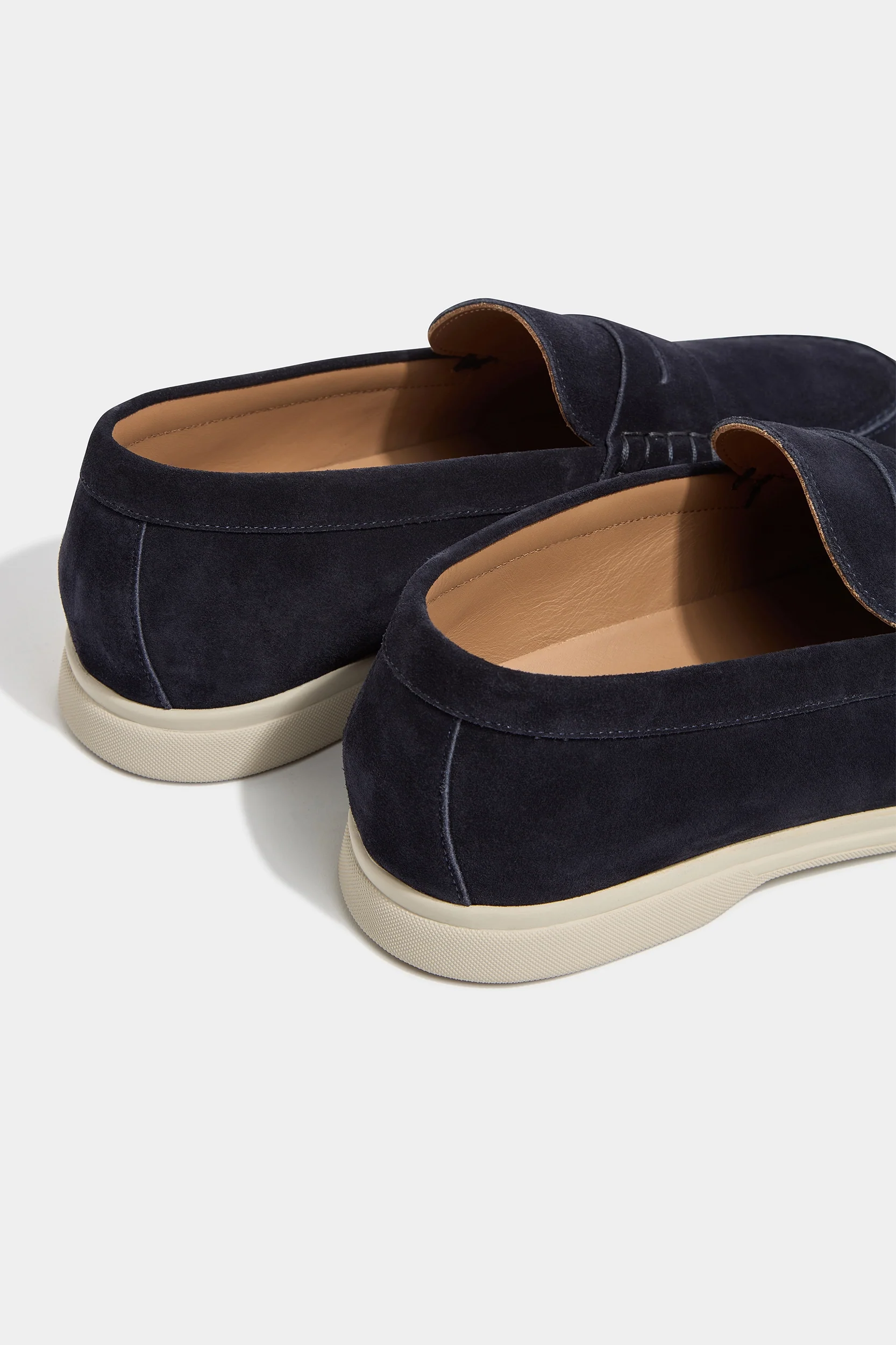 Blue penny loafers - Made in Italy - Image 5