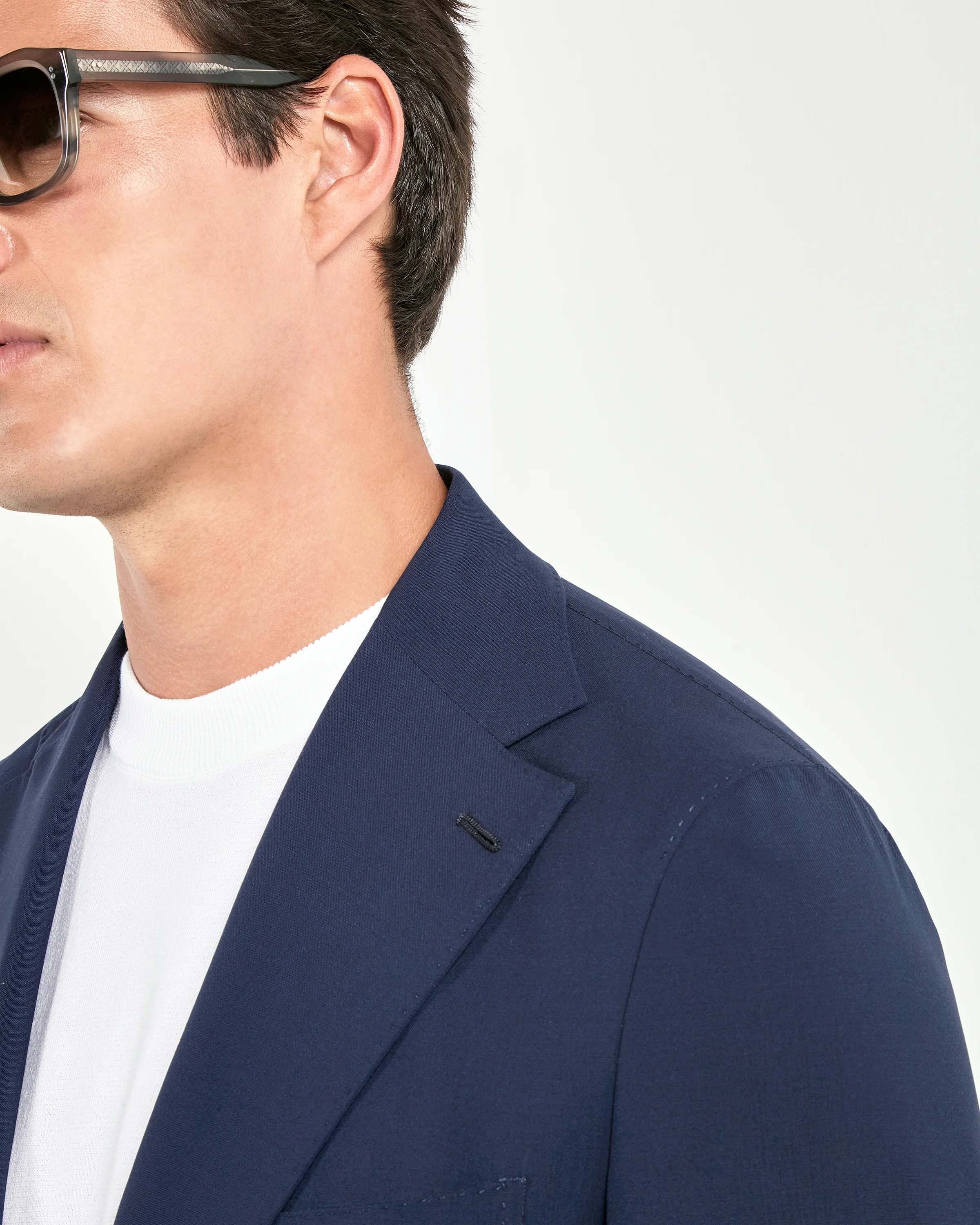 Blue travel jacket - Made in Italy - Image 2