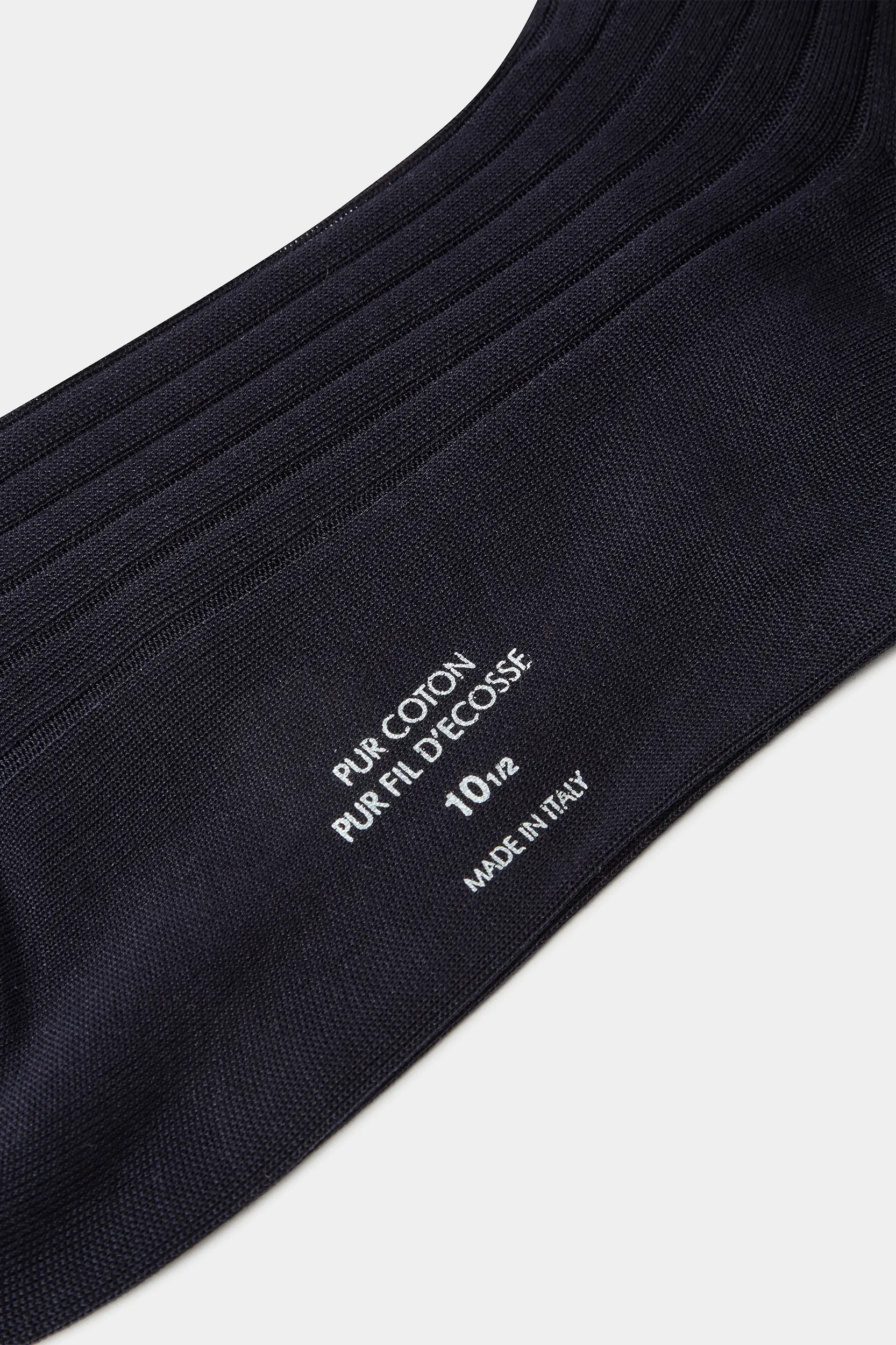 Blue Short Socks - Made in Italy - Image 2