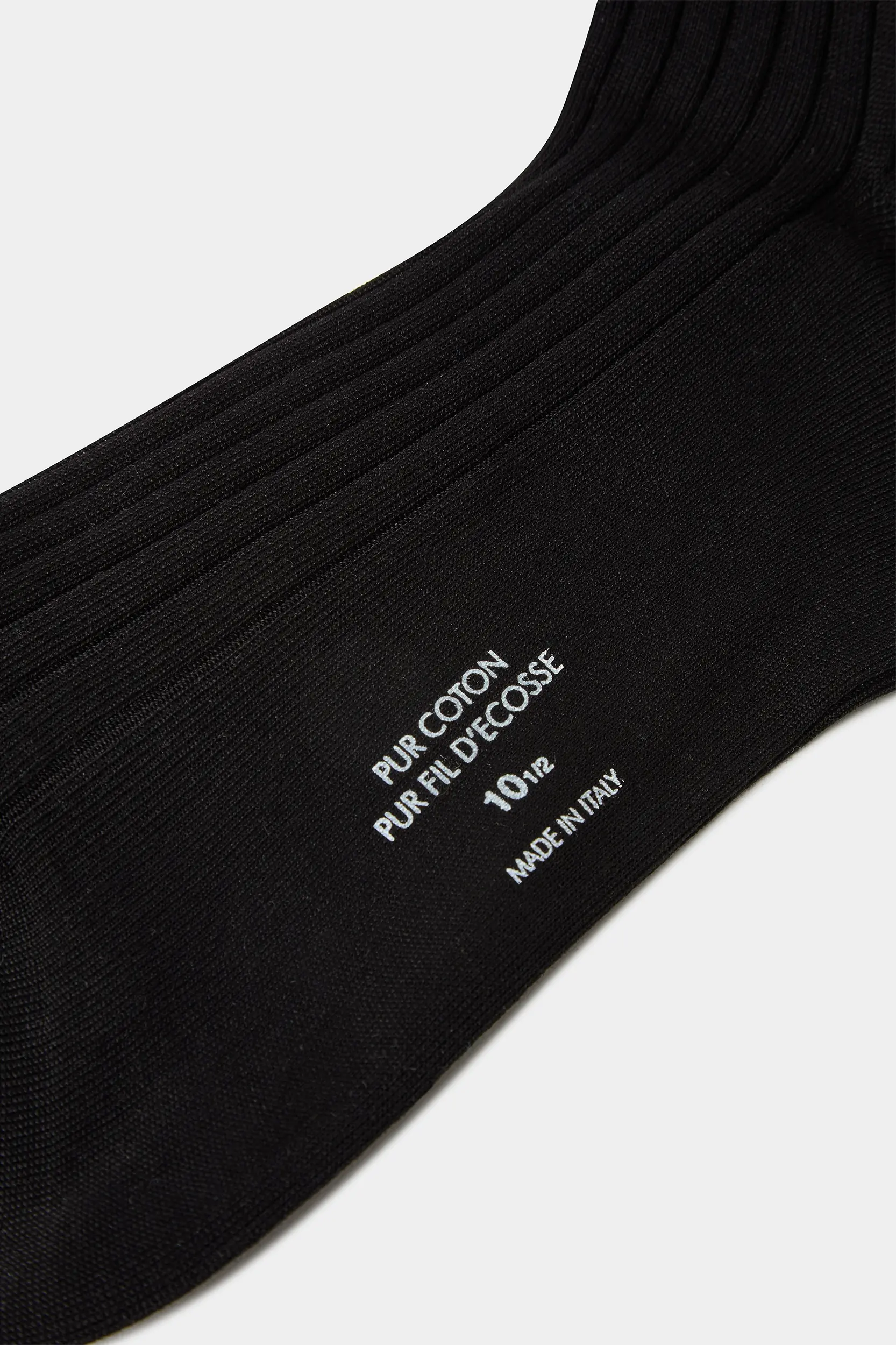 Black short socks - Made in Italy - Image 2
