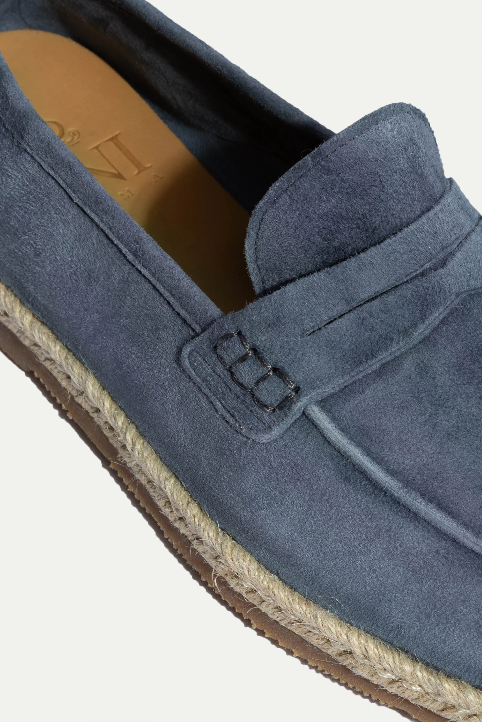 Denim suede espadrilles - Made In Italy - Image 2