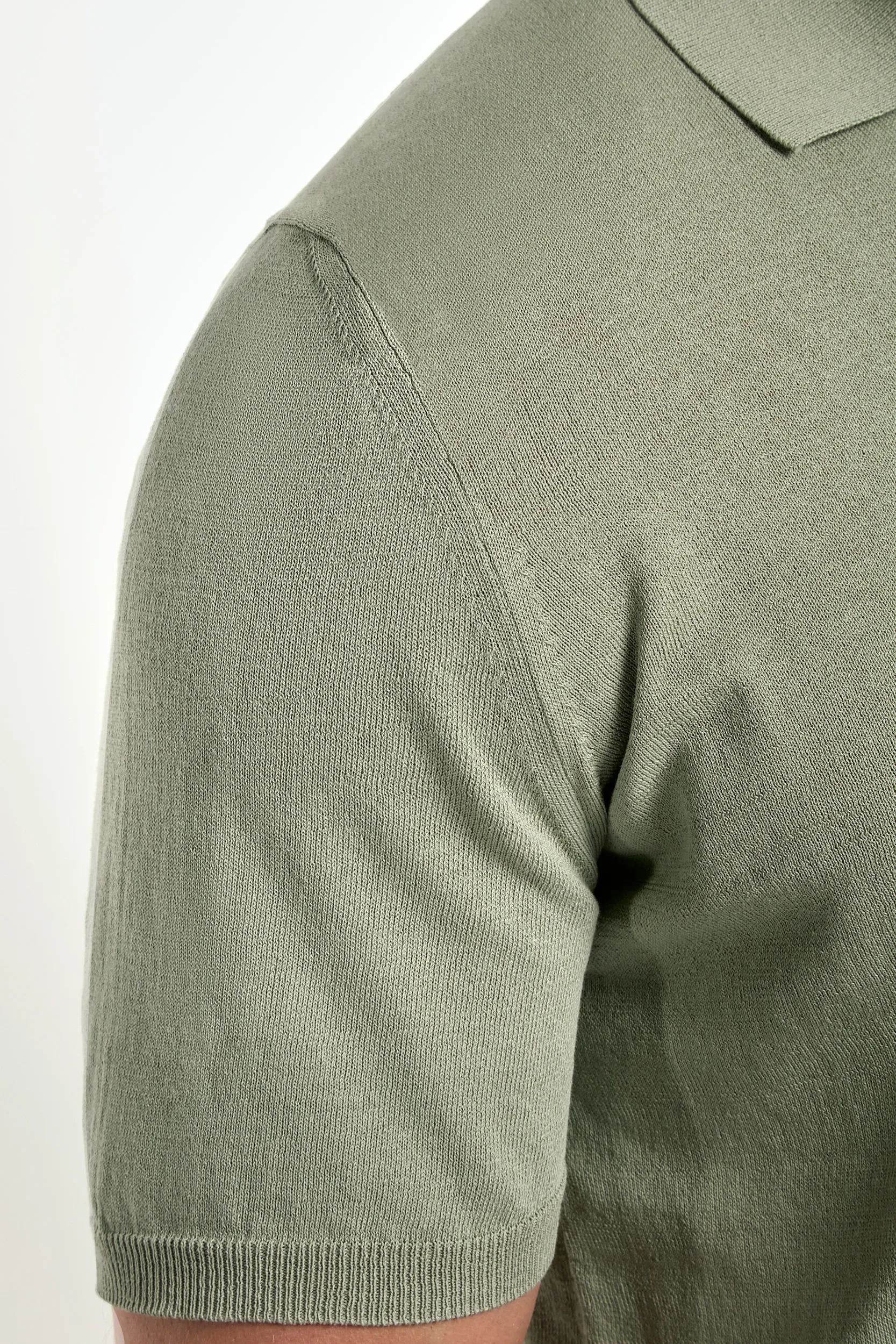 Green polo - Made in Italy - Image 3