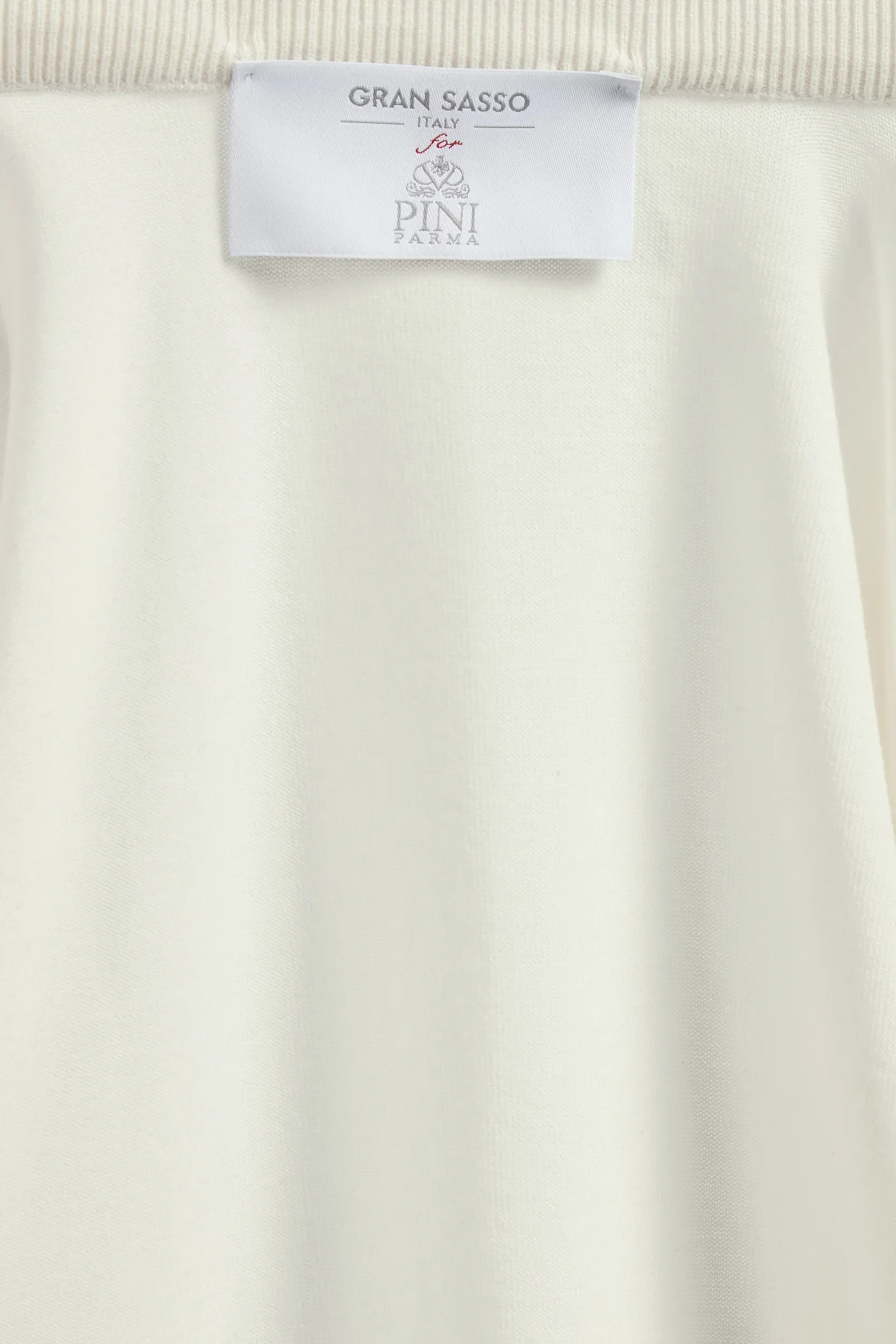 Off-white knit & nylon full zip - Made in Italy - Image 5