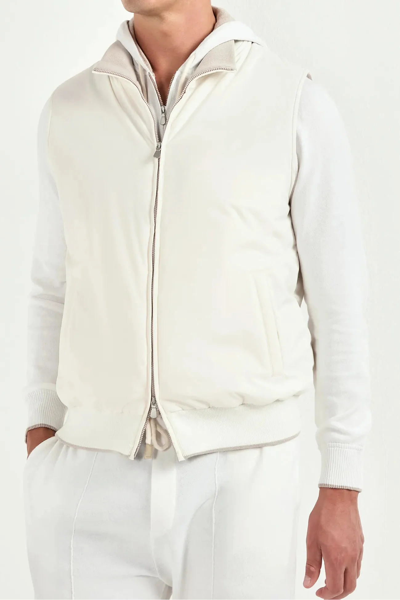 Off-white vest - Made in Italy - Image 2