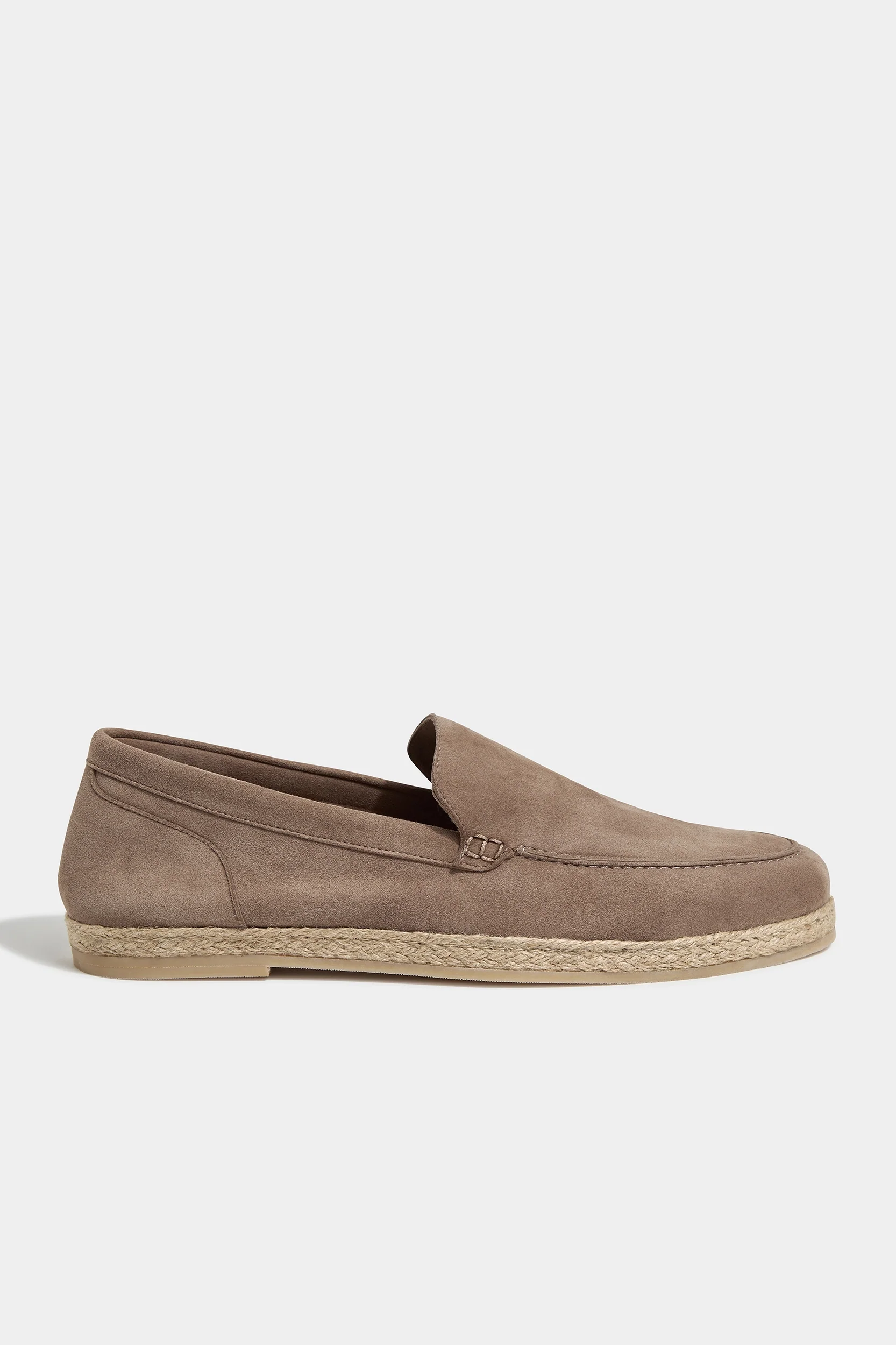 Taupe suede espadrilles - Made In Italy - Image 3