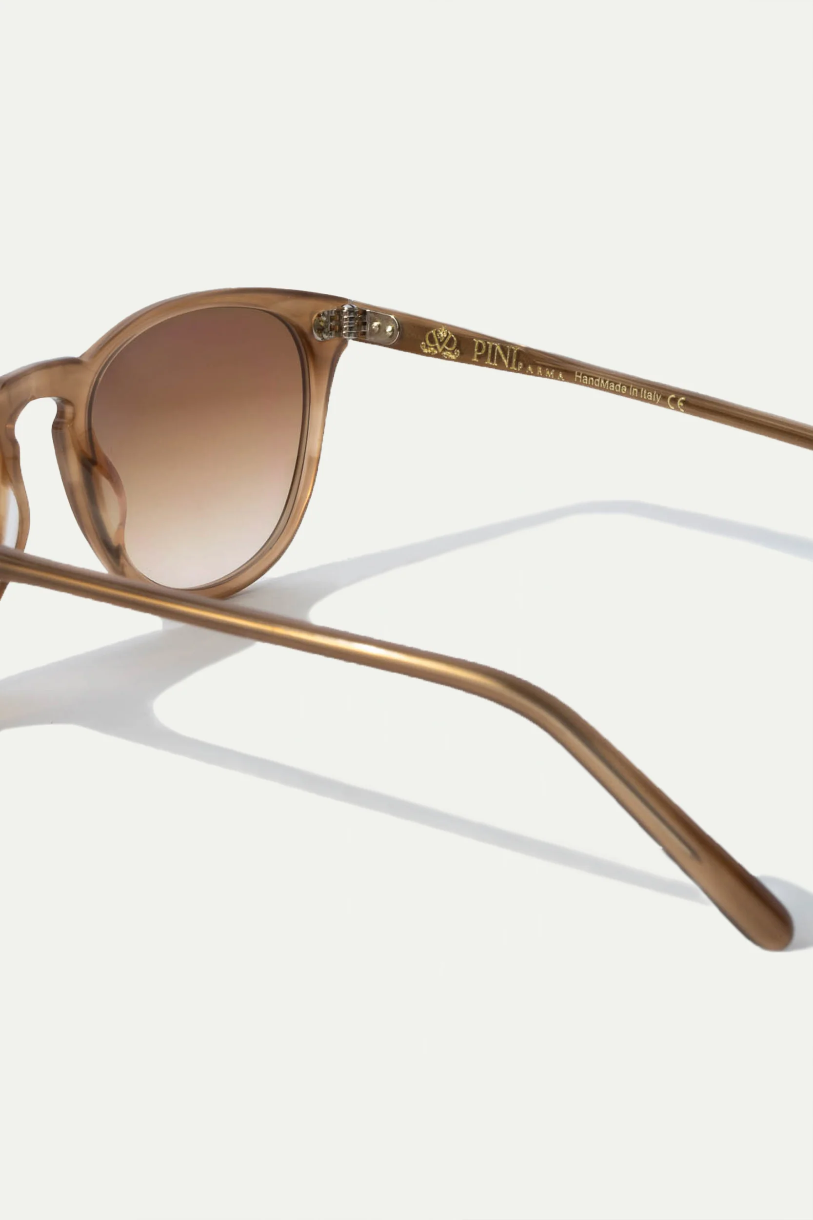 Taupe Capri sunglasses - Made in Italy - Image 6