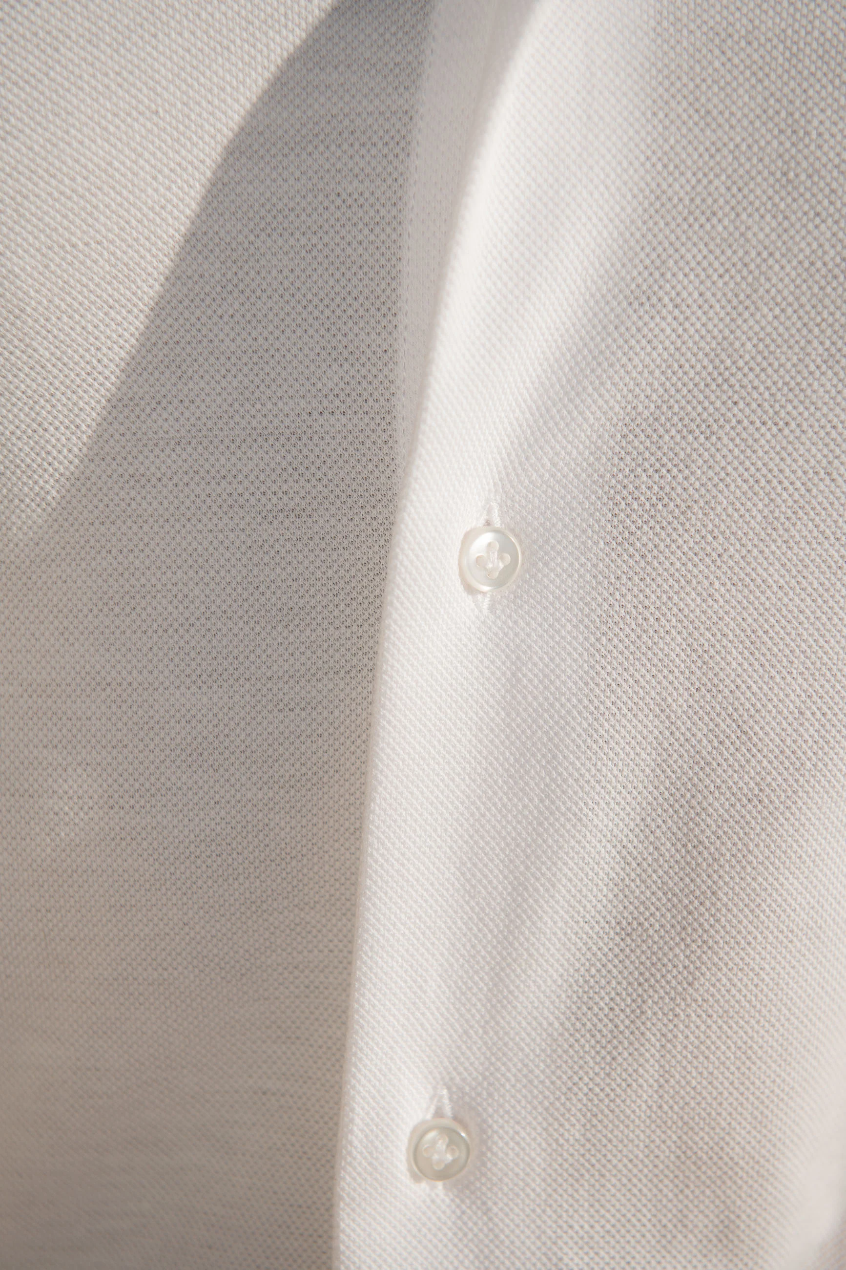 White jersey shirt - Made in Italy - Image 2