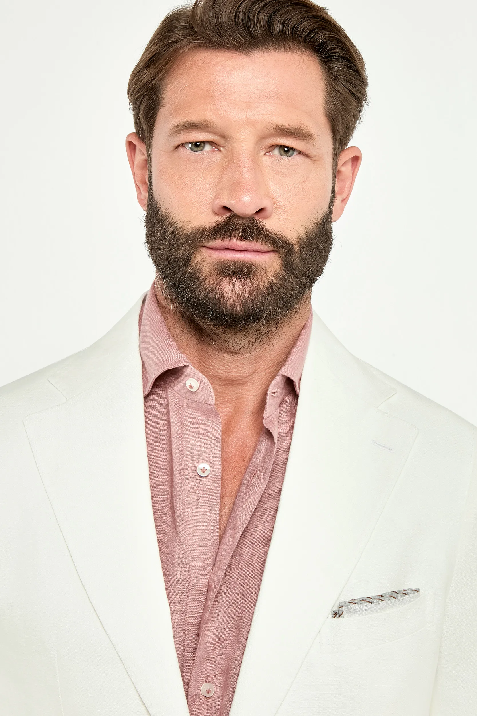 White linen jacket - Made in Italy - Image 3