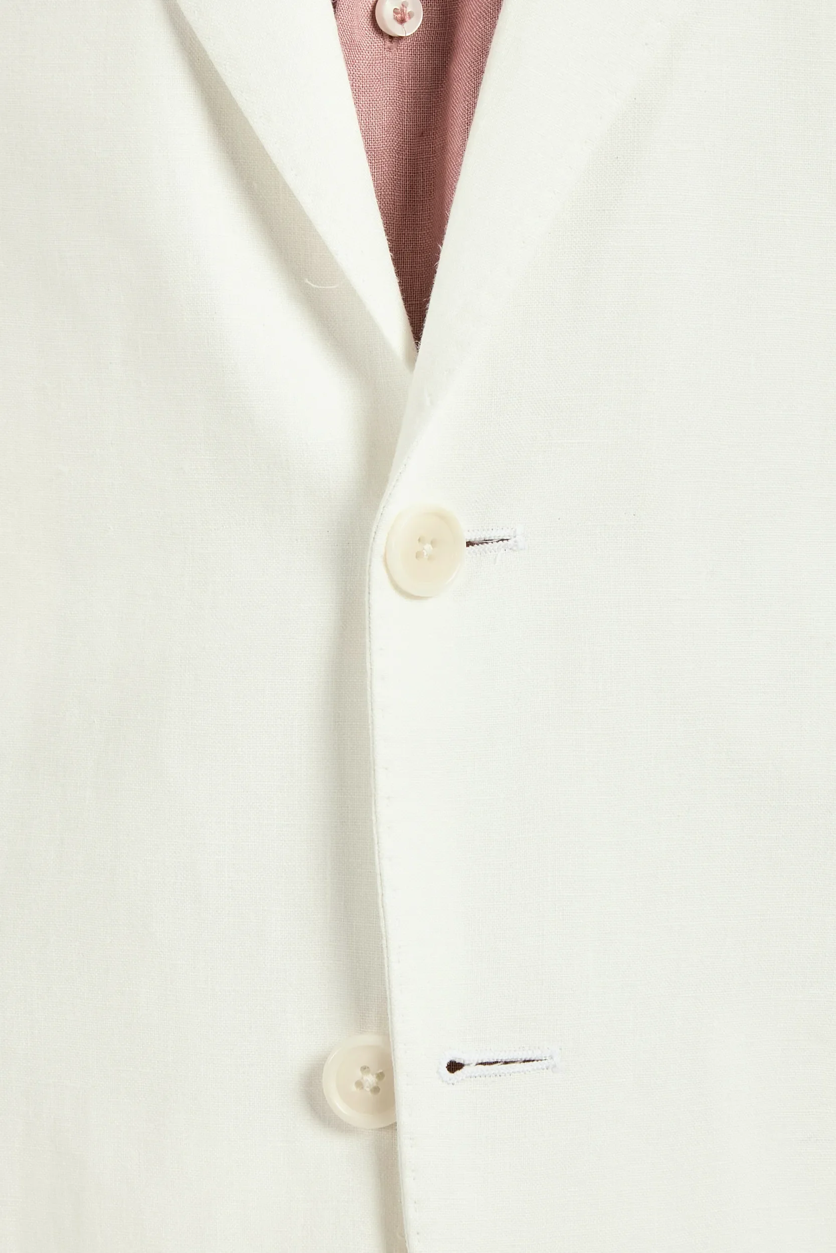 White linen jacket - Made in Italy - Image 4