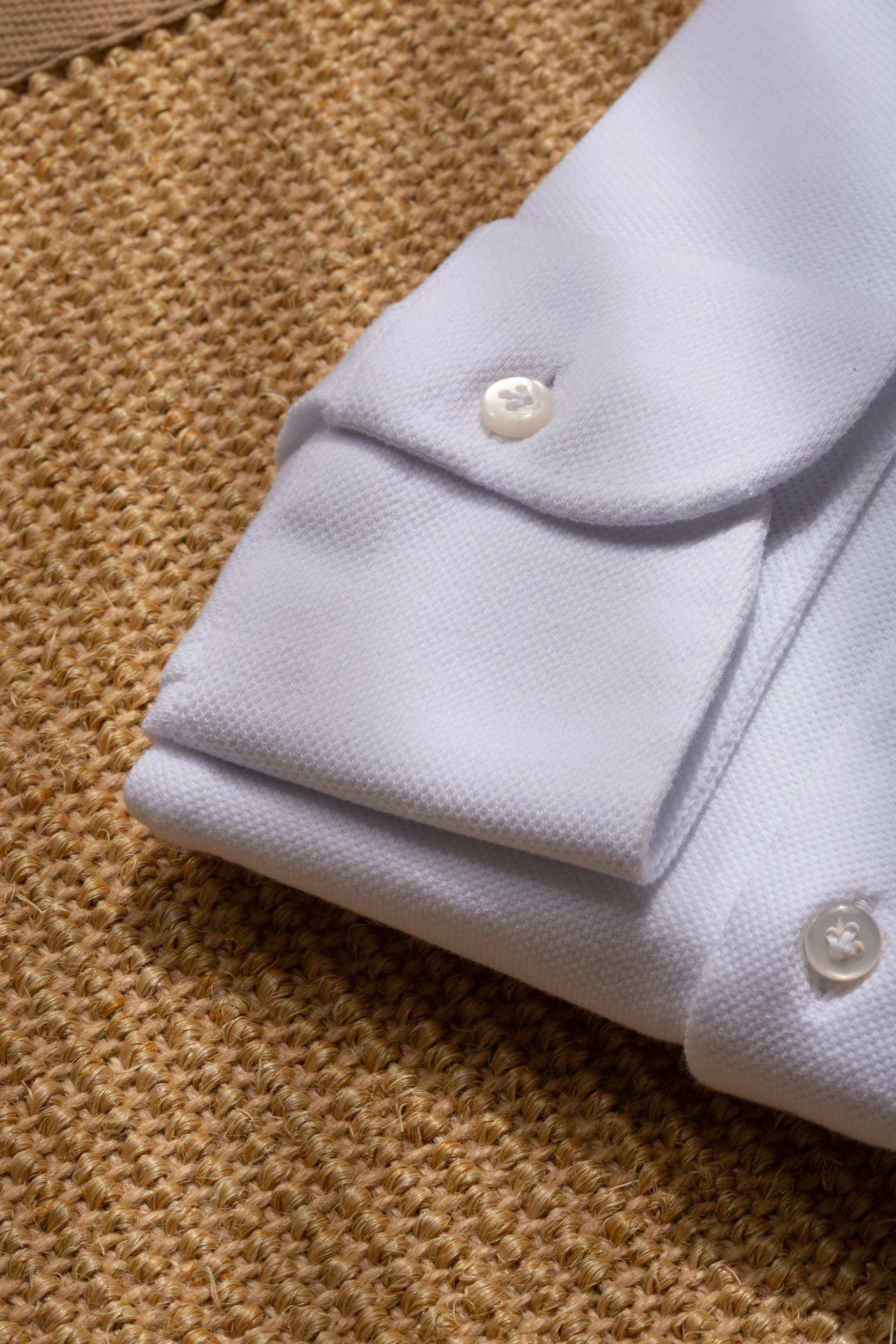 White polo shirt - Made in Italy - Image 3